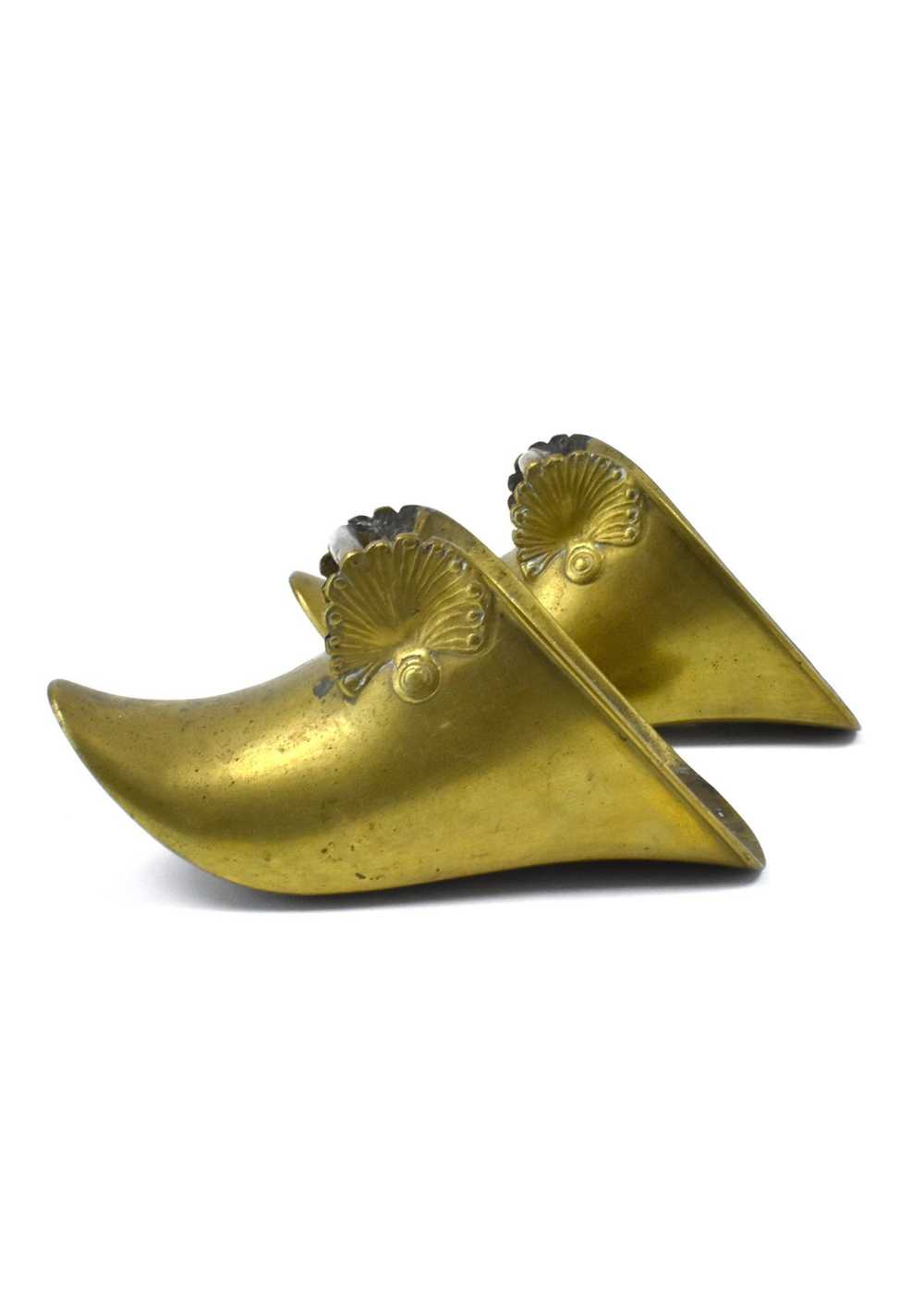 Antique 18th Century Brass Conquistador Stirrups … - image 4