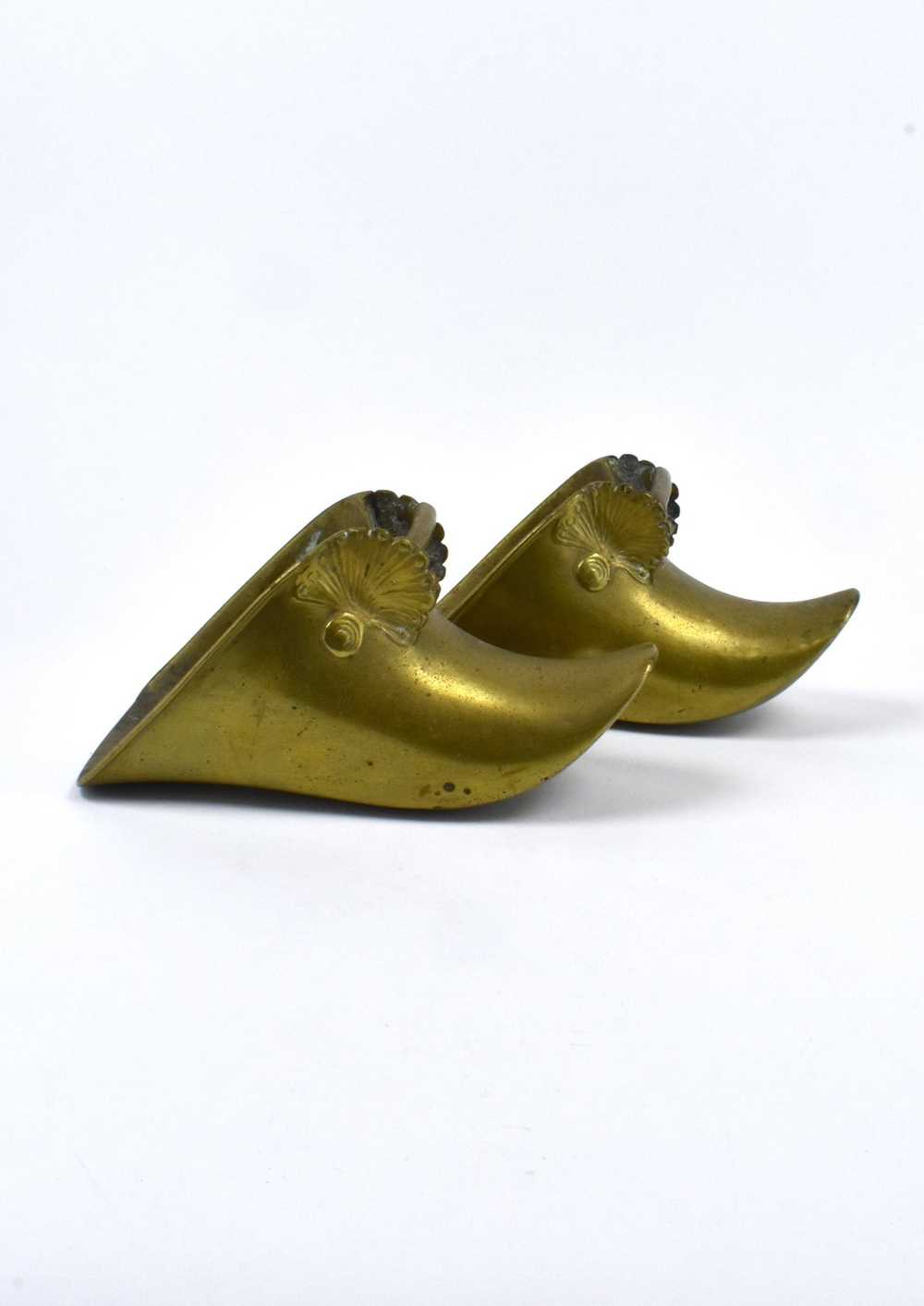 Antique 18th Century Brass Conquistador Stirrups … - image 6