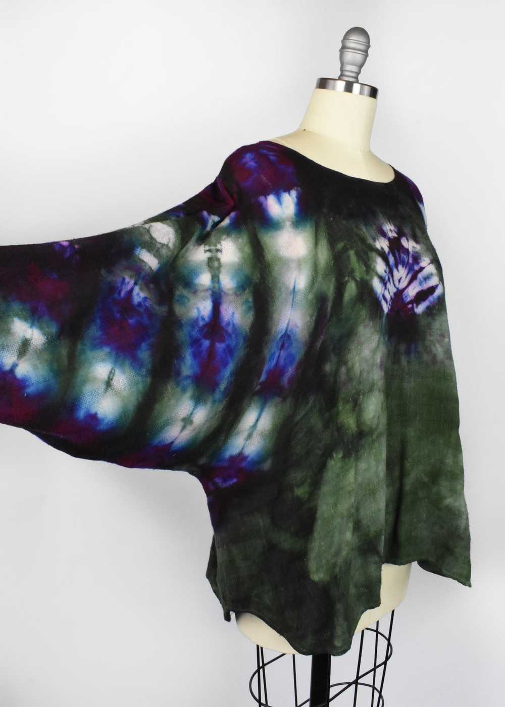 Tie Dye Dolman Long Sleeve Top - image 3