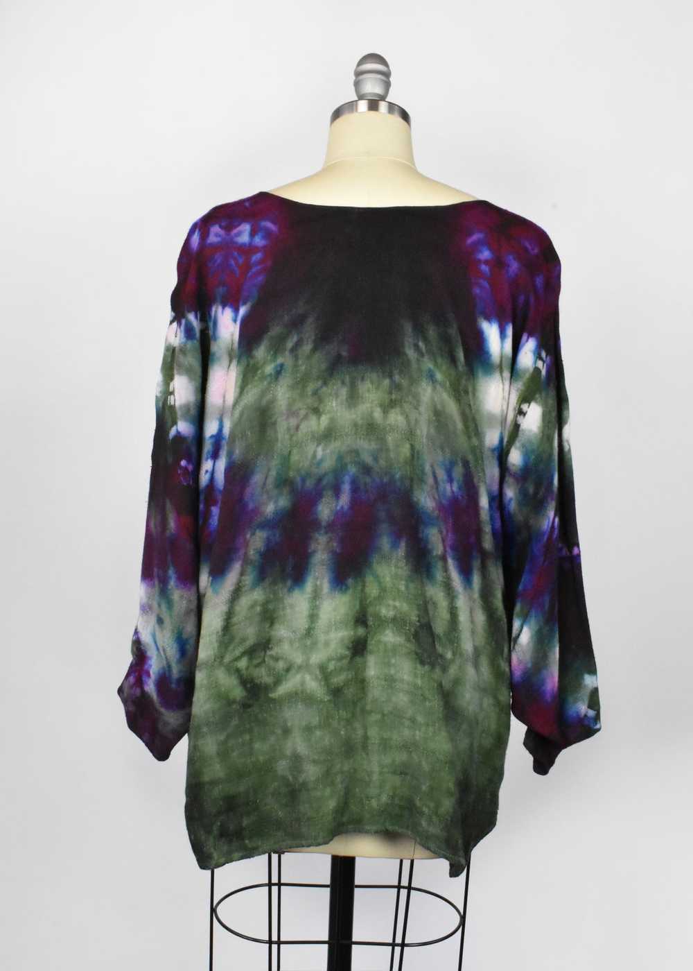 Tie Dye Dolman Long Sleeve Top - image 6