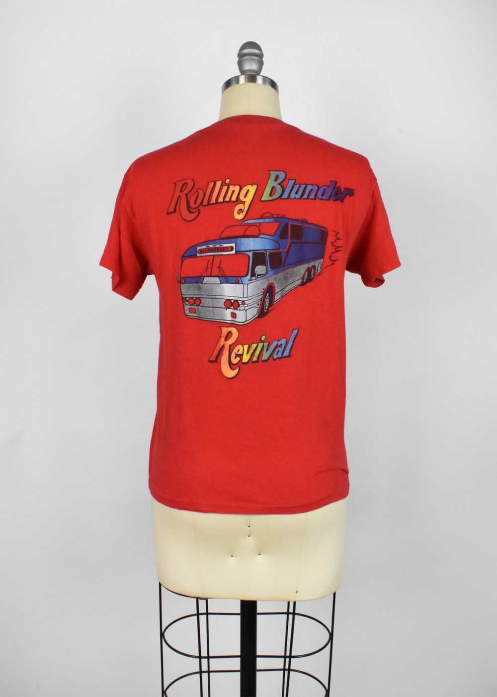 Arlo Guthrie Rolling Blunder Revival 1984 Tour T-… - image 2