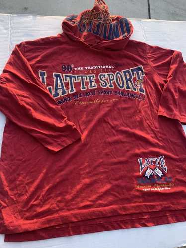 Vintage LATTE SPORT Long sleeve vintage shirt