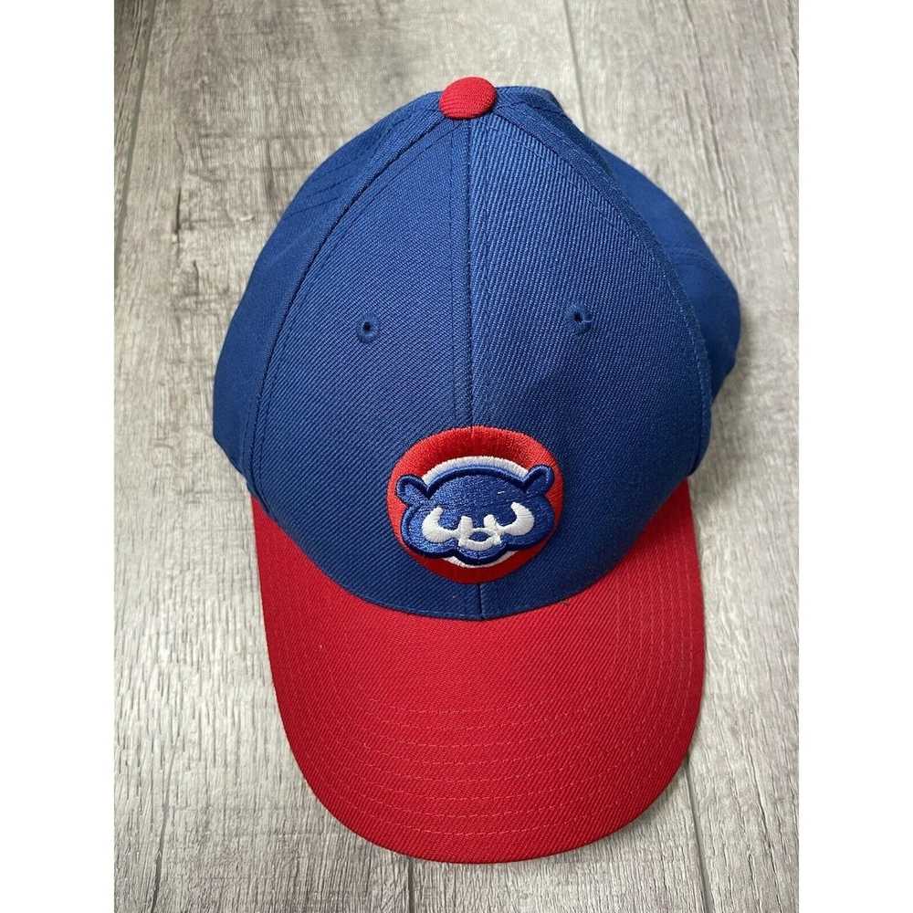 Chicago Cubs Hat Spell Out Logo Genuine Merchandise Adjustable Strap See  Stain