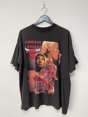 1996 Chicago Bulls Pippen Jordan Rodman Vintage Rap T-shirt – AMERICA70S
