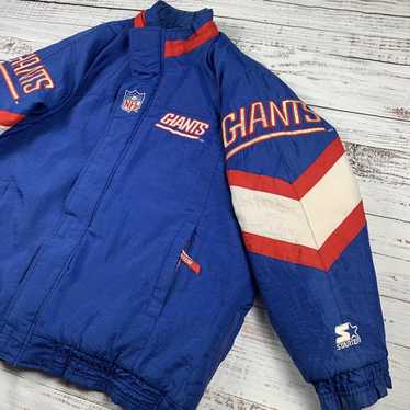 90s New York Giants Pullover Starter Jacket - Boy's Large – Flying Apple  Vintage