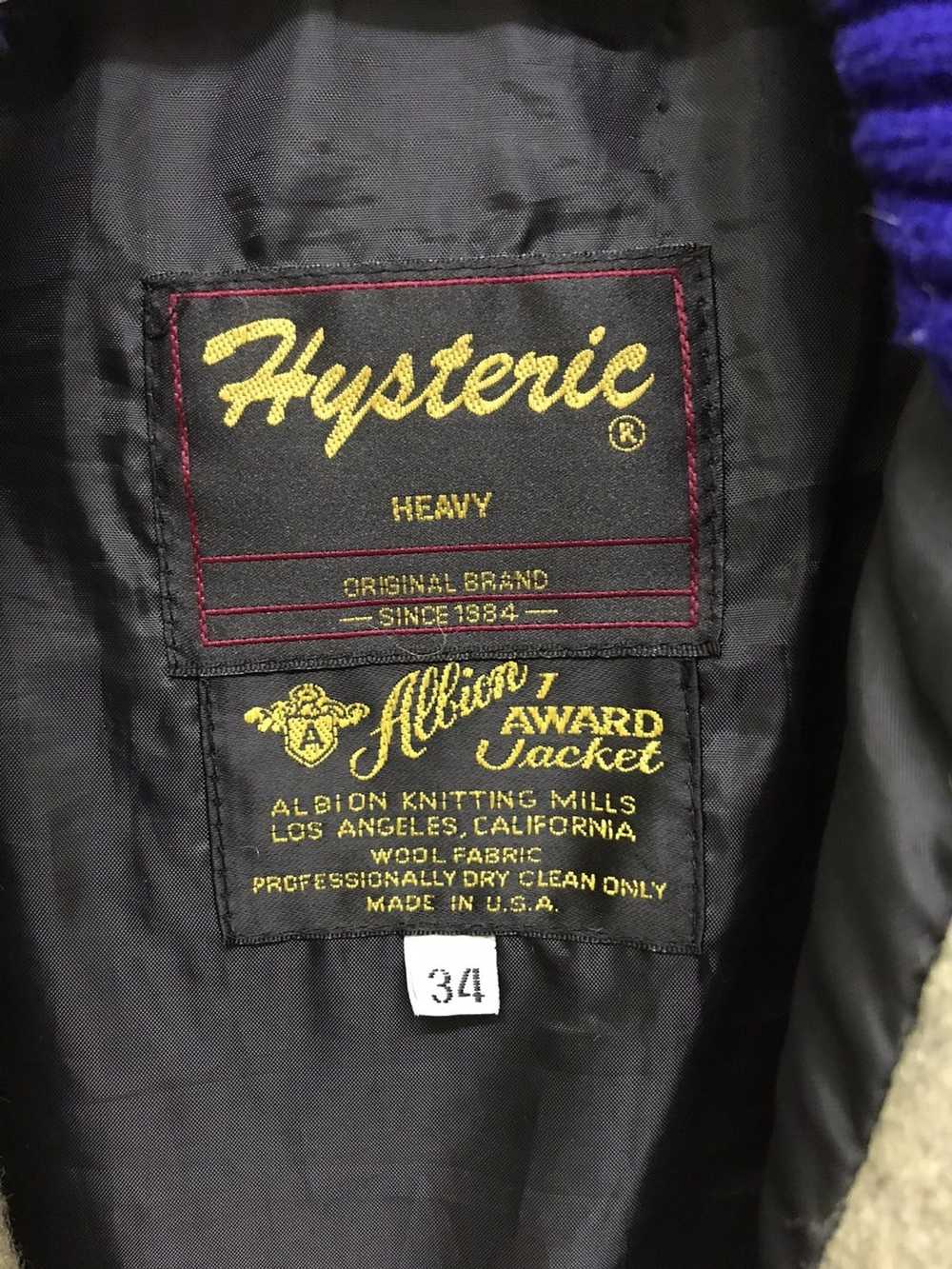 Hysteric Glamour × Made In Usa × Varsity Jacket �… - image 11