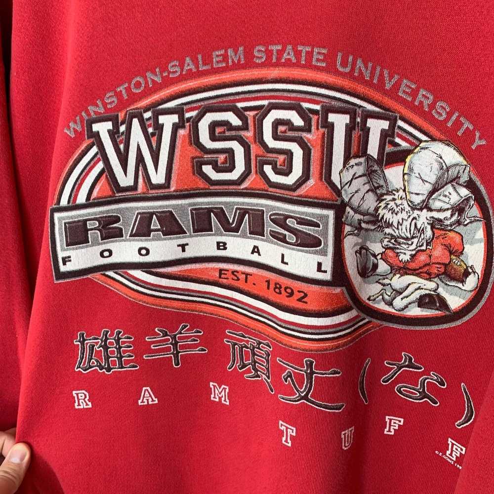 Lee Vtg Winston Salem State University Rams Crewn… - image 6