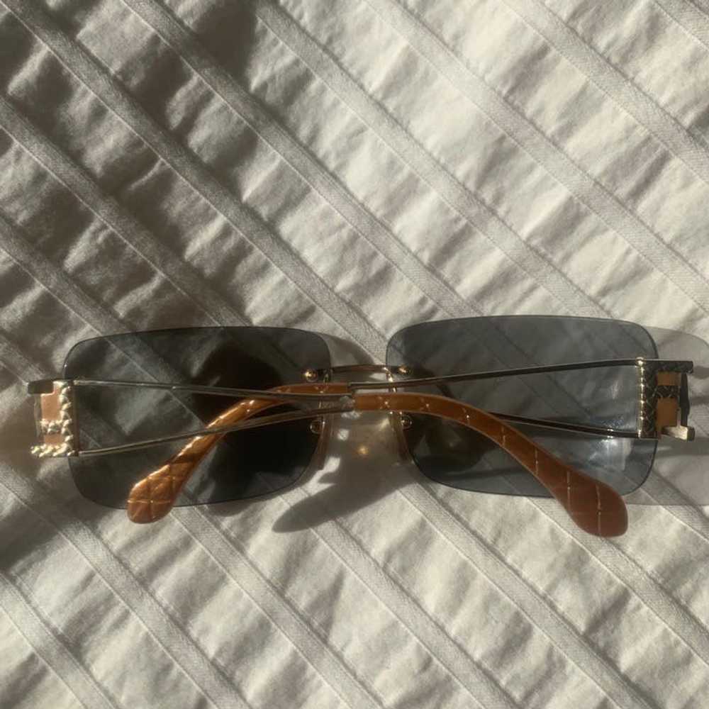 Fendi Vintage rimless Fendi Sunglasses - image 4