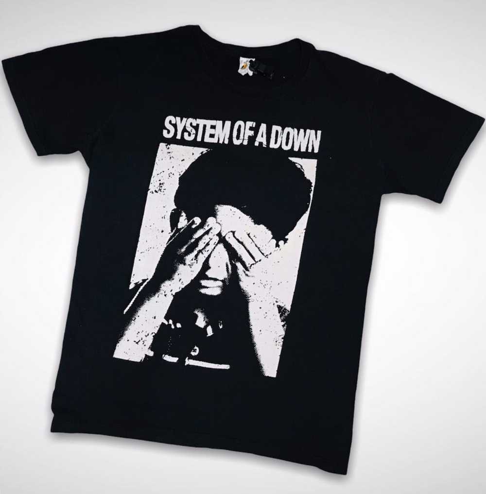 Band Tees × Vintage Vintage System Of A Down Band… - image 1