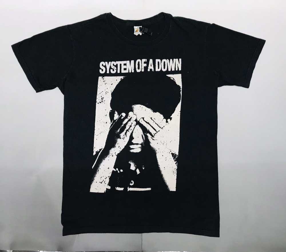 Band Tees × Vintage Vintage System Of A Down Band… - image 2