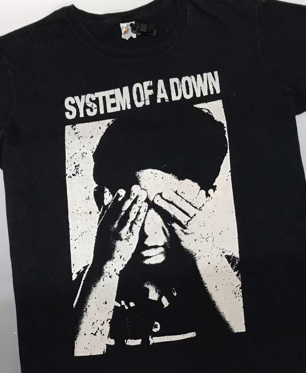 Band Tees × Vintage Vintage System Of A Down Band… - image 4