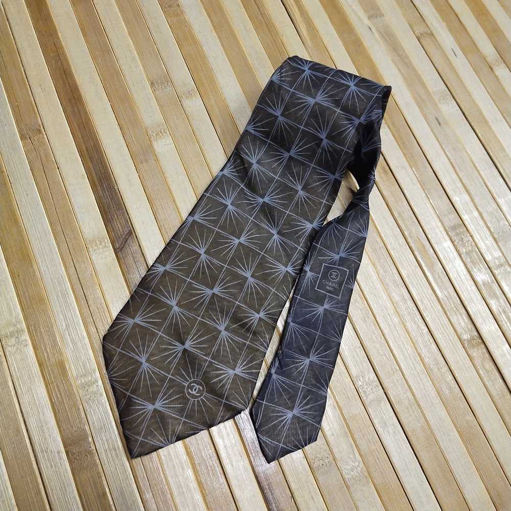 Chanel × Designer Chanel Luxury Branded Neck Tie - image 6