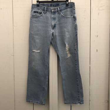 Lee × Vintage Vintage Lee Distressed Denim Jeans - image 1