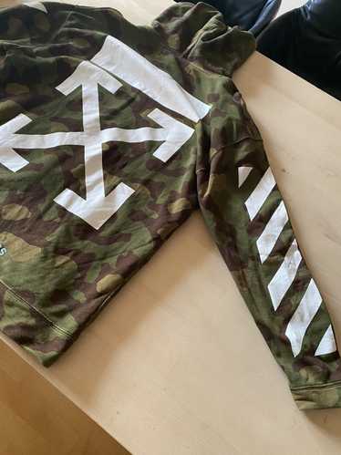 Off-White Off-White "Seeing Things" Camo Hoodie - image 1