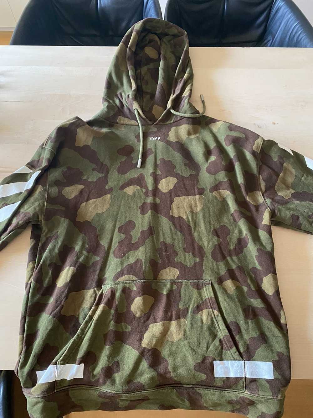 Off-White Off-White "Seeing Things" Camo Hoodie - image 3