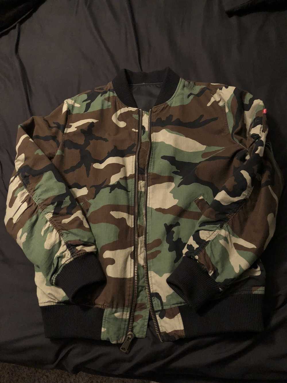 Supreme Supreme bomber jacket camo large L green olive - Gem