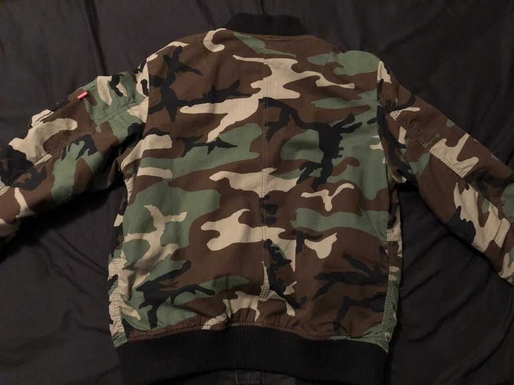 Supreme Louis Vuitton Monogram Camouflage Zipper Fleece Hoodie - Blinkenzo