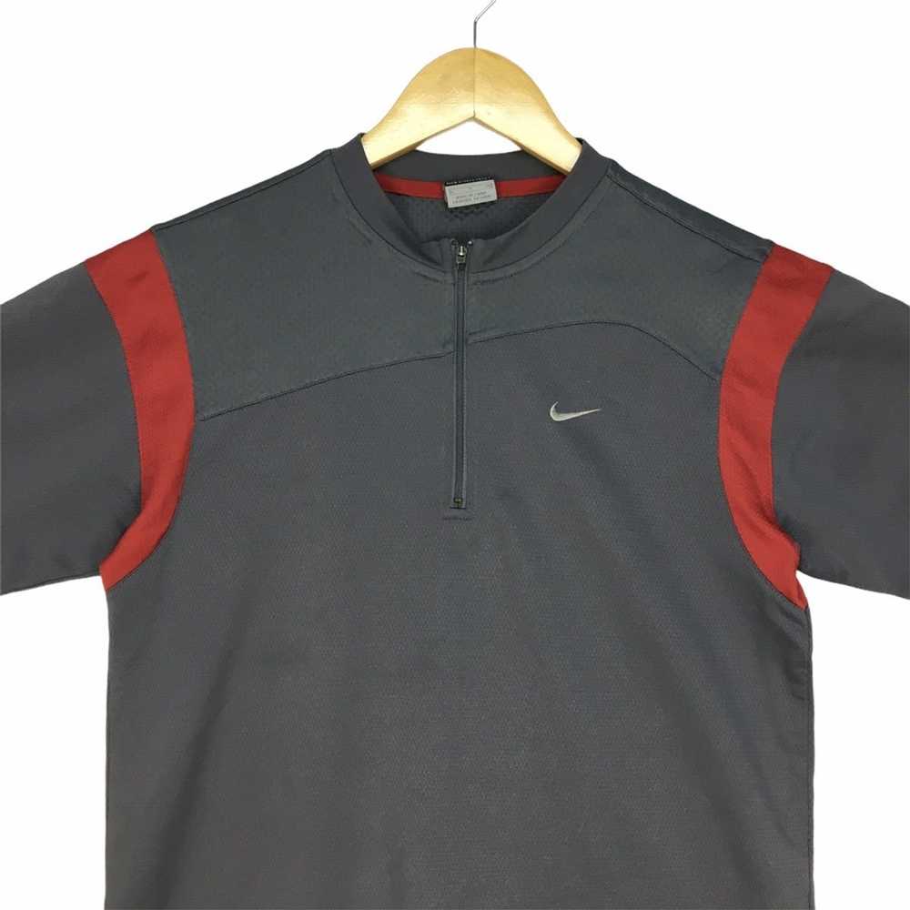 Nike NIKE Sphere React Quarter Zip T-Shirt Street… - image 2