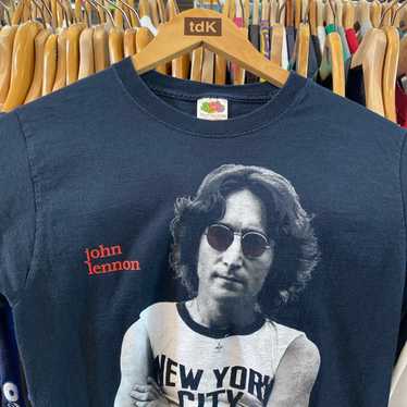 Band Tees × Vintage Vintage 1996 John Lennon Band… - image 1