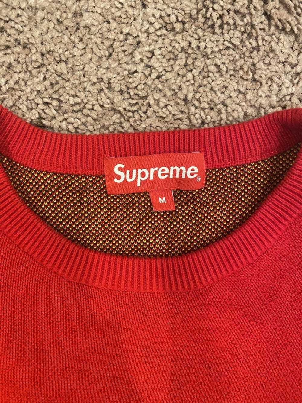 Supreme hoodie red logo - Gem