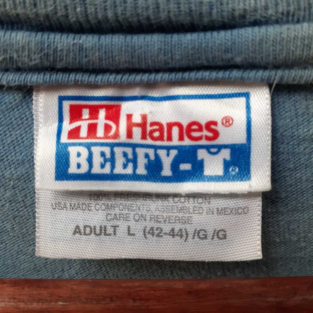 Hanes Vintage 90s SOBE SUR'S UP T Shirt - image 2