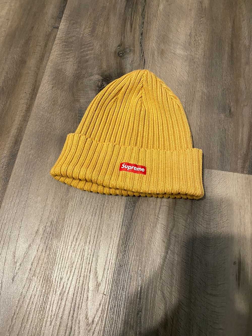 Supreme Supreme Brown Knitted Beanie - image 1