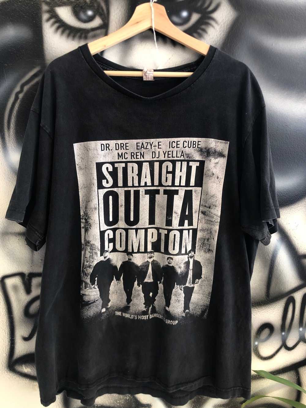 Vintage Straight outta Compton movie tee Sz 2x - image 1