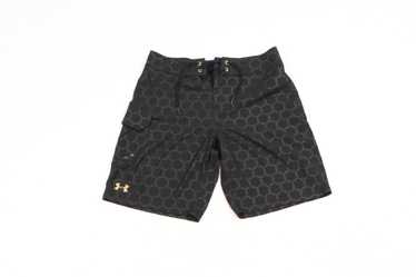 $80 Under Armour Mens Shoreman Board Shorts Stealth Grey sz 36 Fishing