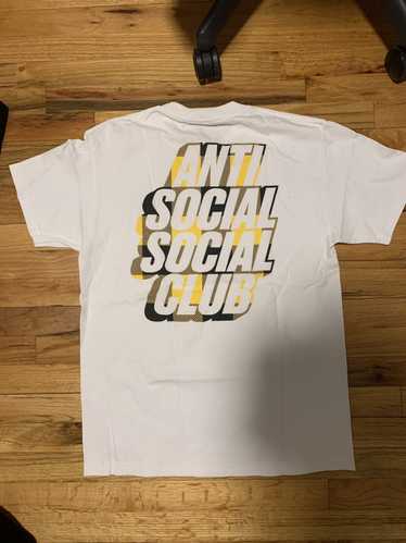 Anti Social Social Club ASSC White with Yellow Pla