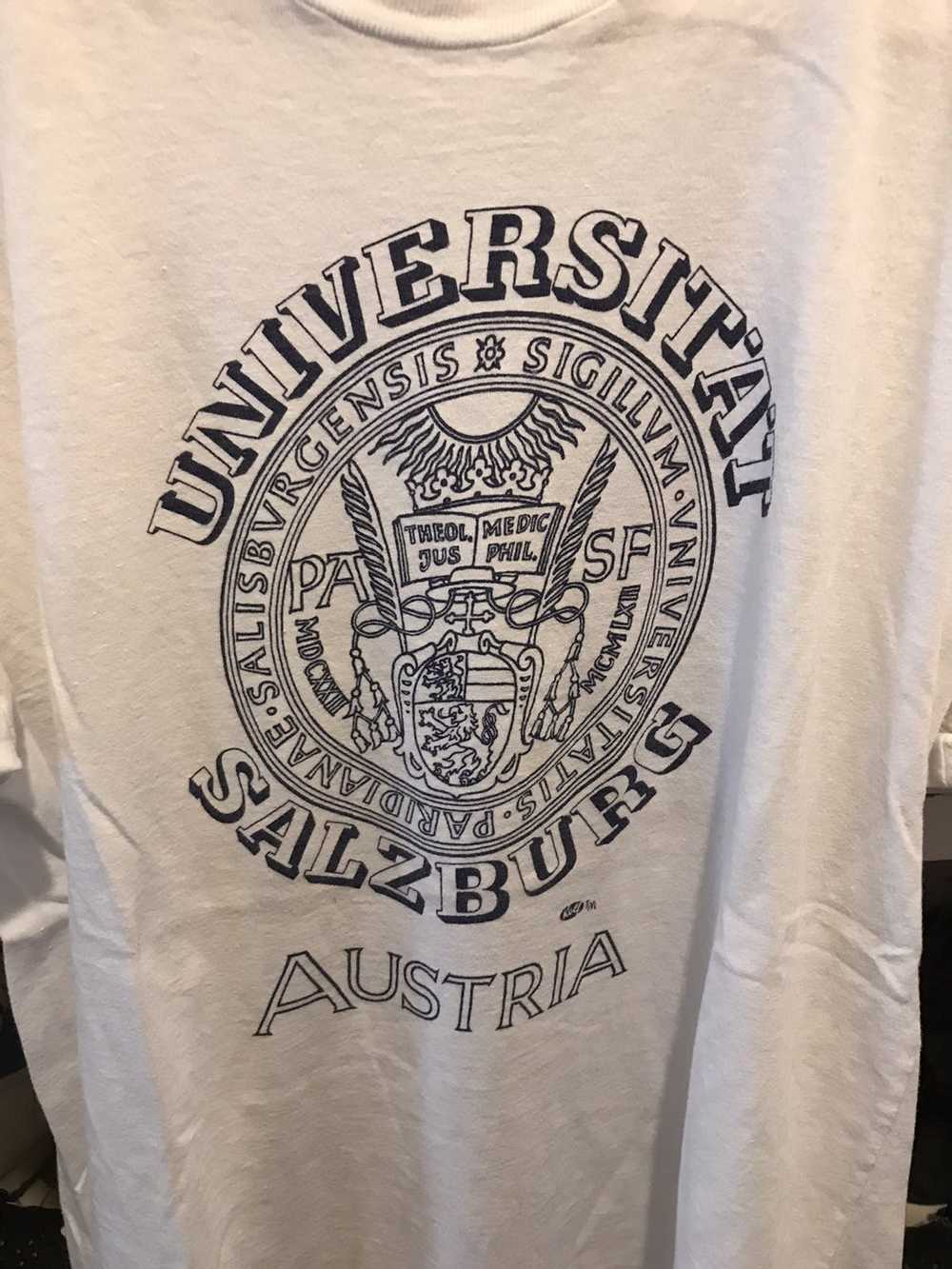 Vintage Vintage 80s University Salzburg T-shirt - image 4