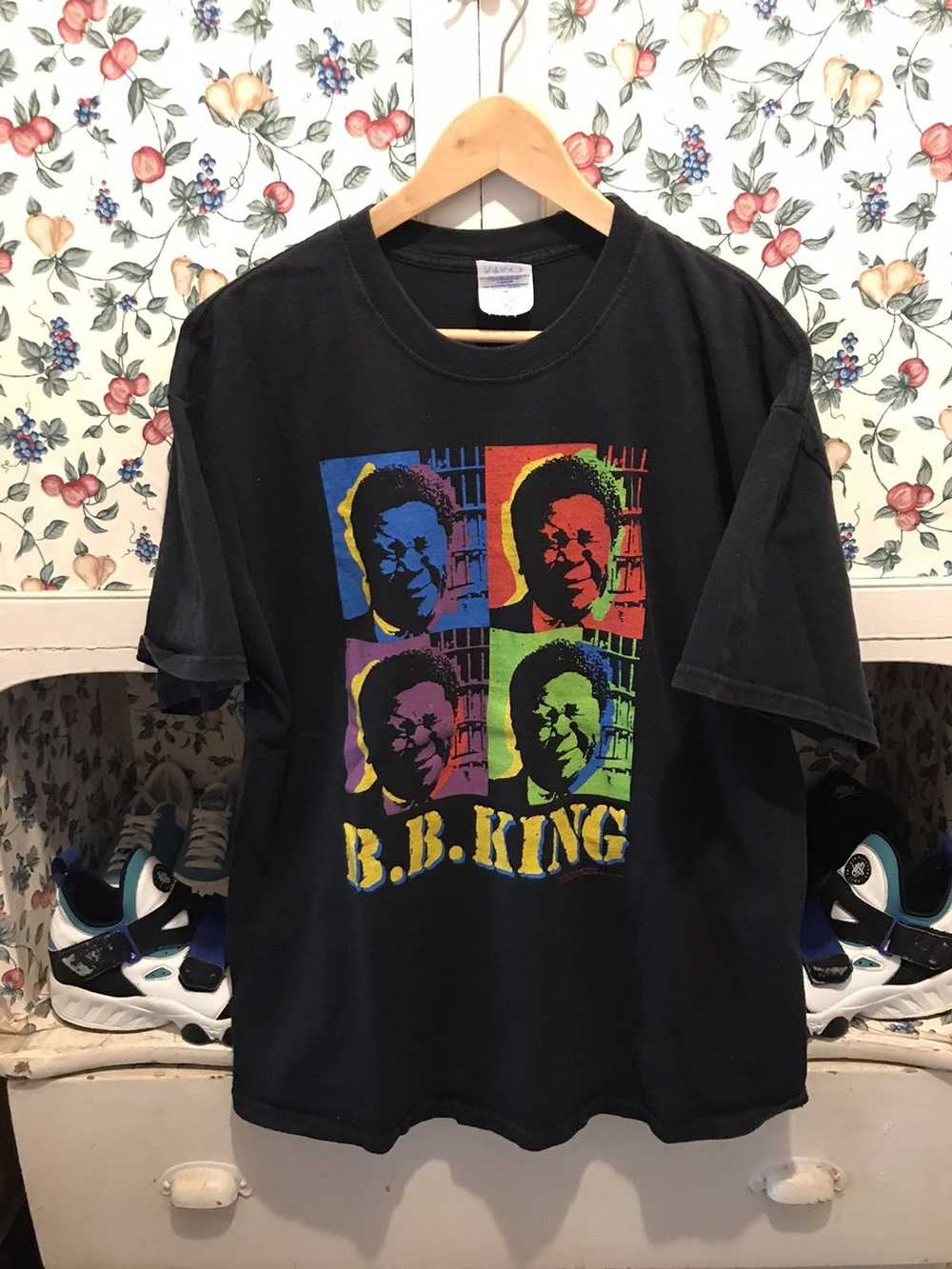Vintage 1996 B.B. King King of the Blues World Tour T Shirt 