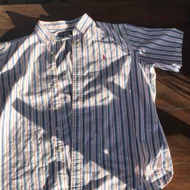 Polo Ralph Lauren Polo Ralph Lauren Pinstripe Shi… - image 1