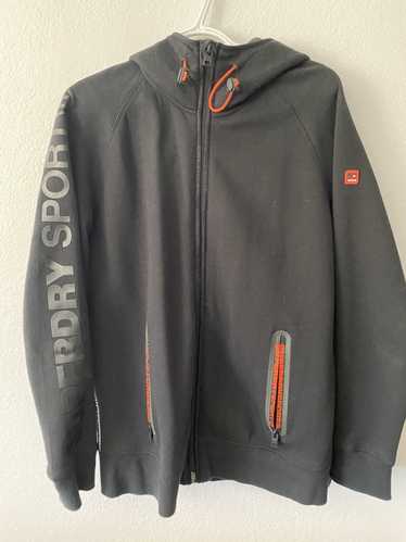 Superdry Gym Tech Fitted Zippered Hoodie - image 1