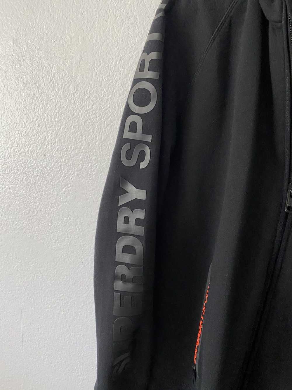 Superdry Gym Tech Fitted Zippered Hoodie - image 4