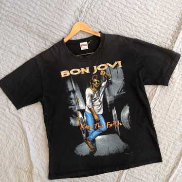 Band Tees × Bon Jovi × Vintage 1997 Vintage Bon J… - image 1