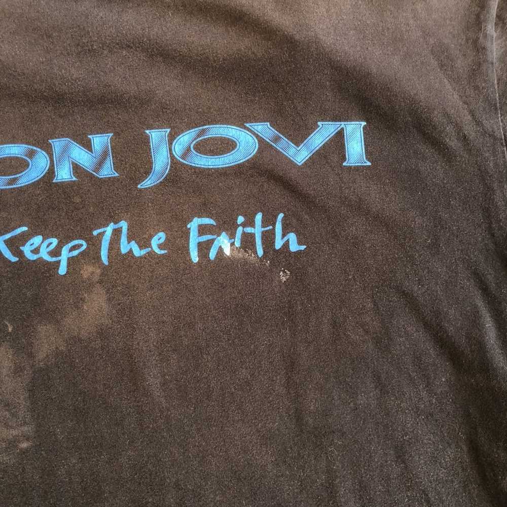 Band Tees × Bon Jovi × Vintage 1997 Vintage Bon J… - image 8