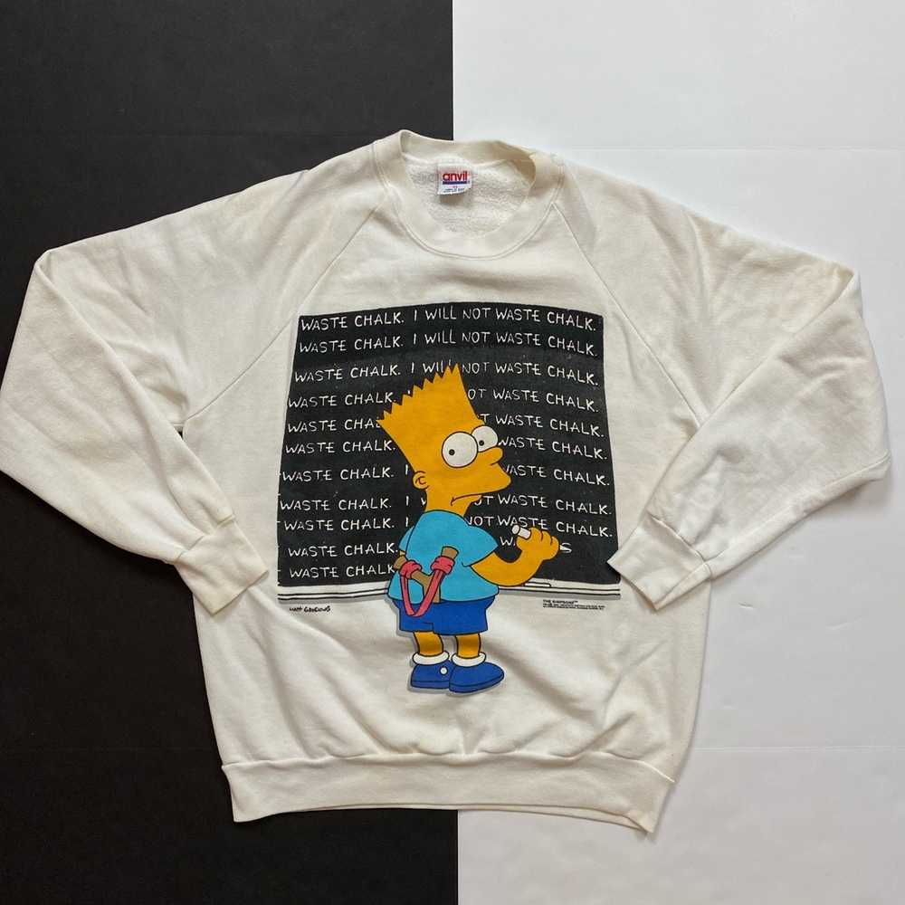 The Simpsons × Vintage Vintage 1990 Detention Bar… - image 2