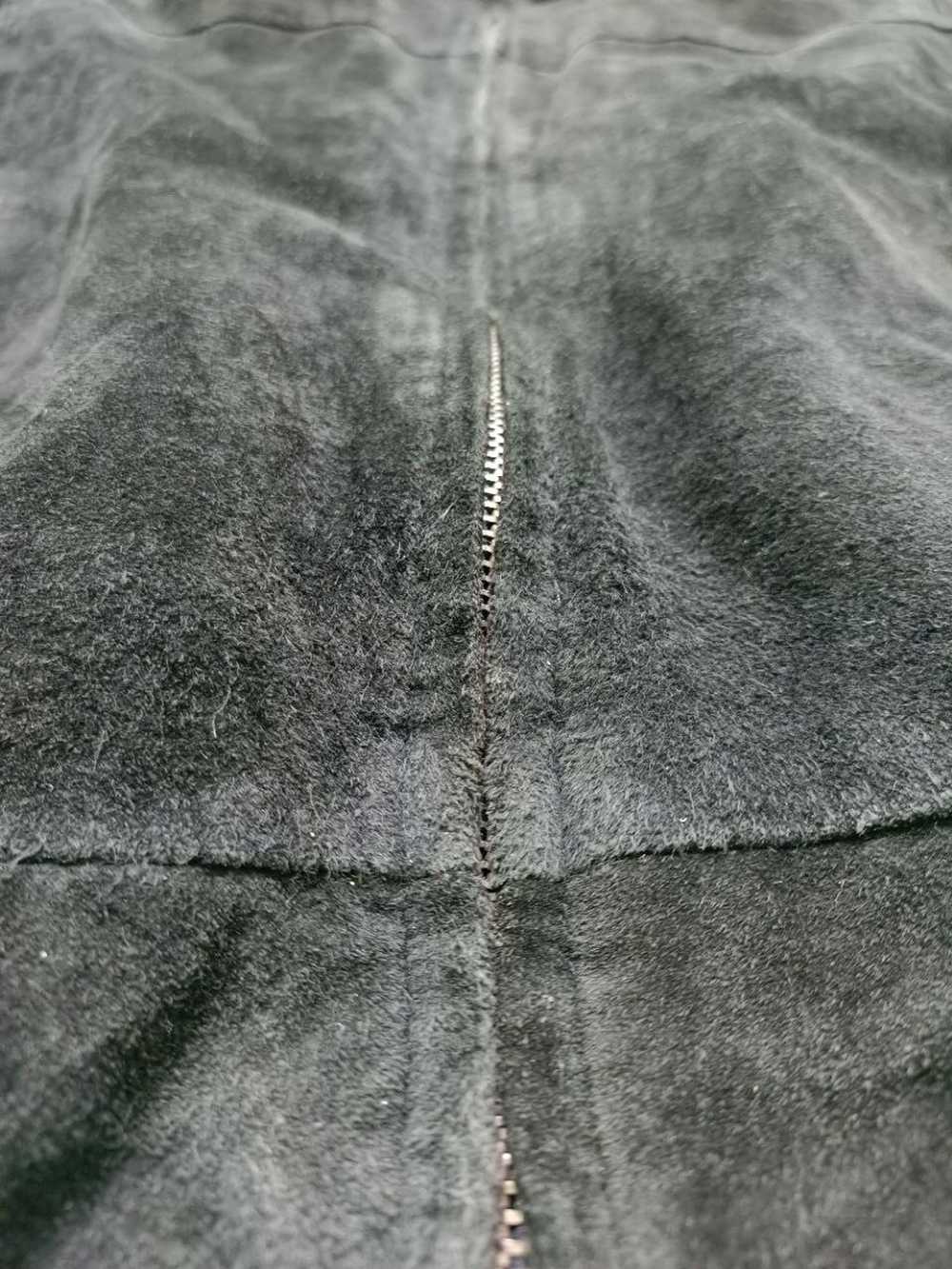 Japanese Brand Vintage SubUrban Lather Jacket Zip… - image 5