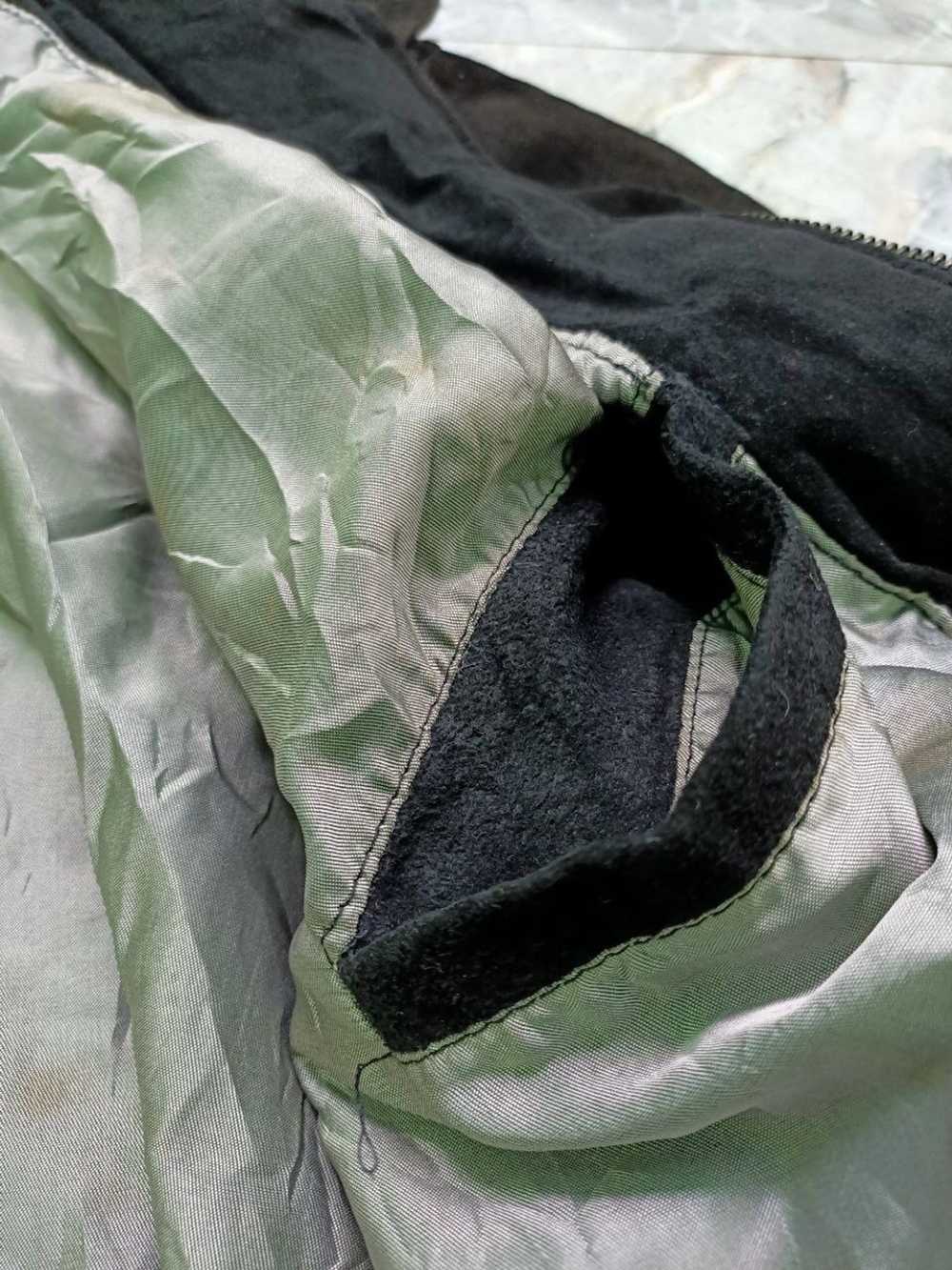 Japanese Brand Vintage SubUrban Lather Jacket Zip… - image 8