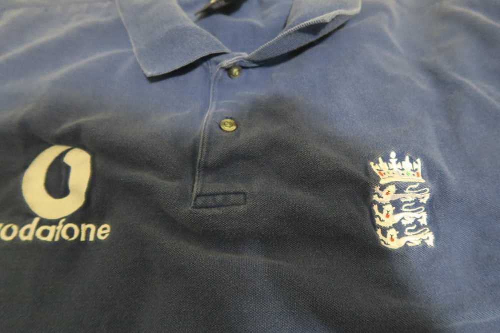 Vintage Admiral England Cricket Vodafone Jersey 2… - image 2