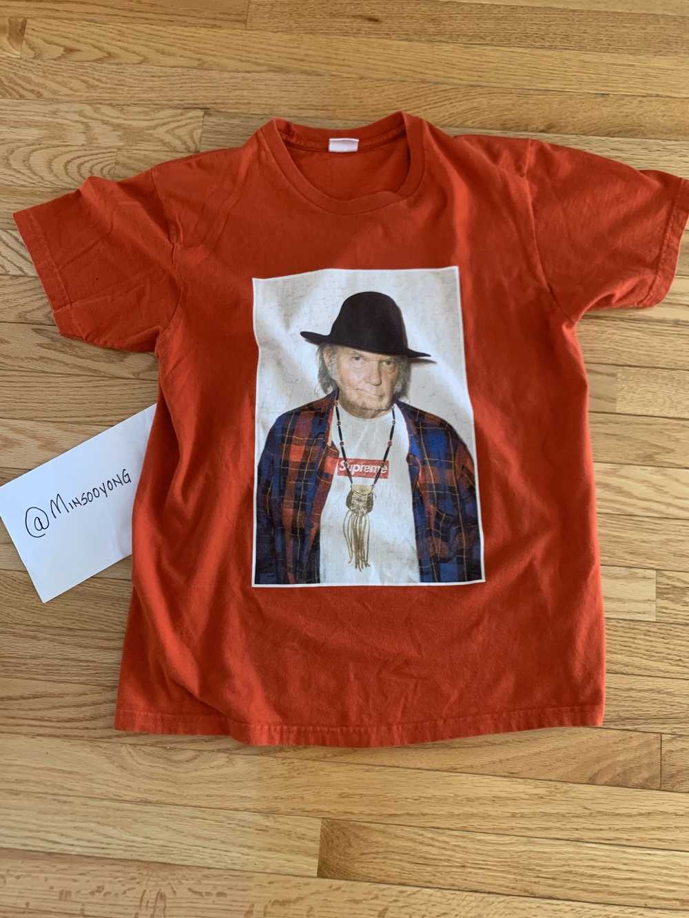 Supreme Supreme Neil Young Tee Shirt (Red) - image 1