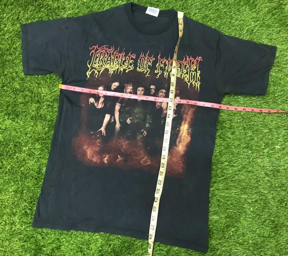 Band Tees × Vintage Vintage Cradle Of Filth 90s B… - image 12