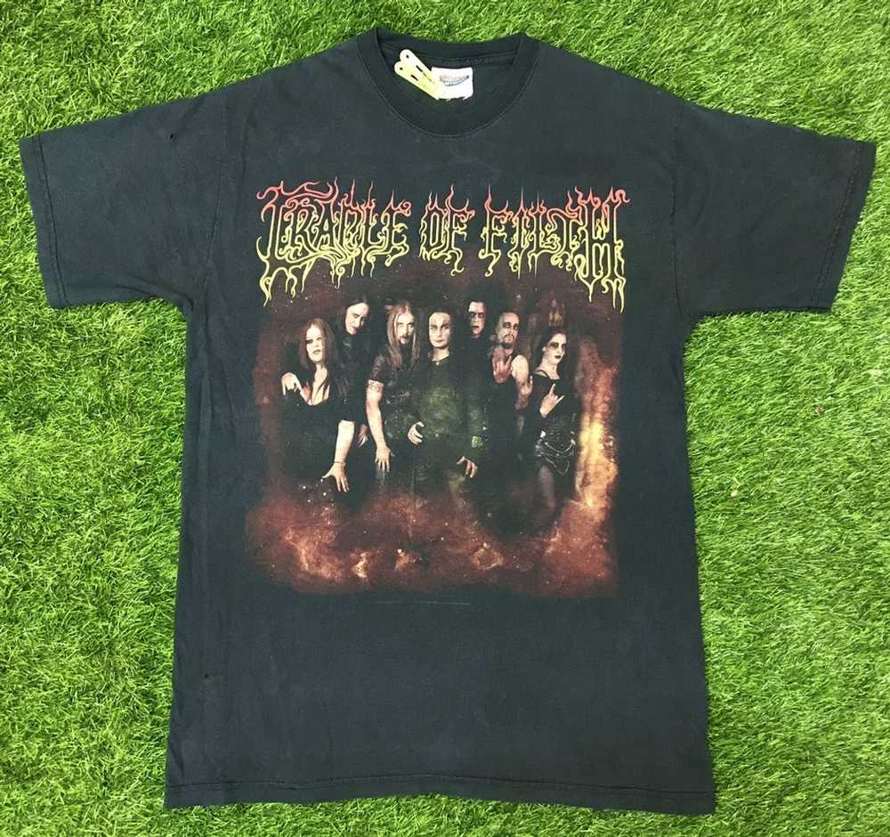 Band Tees × Vintage Vintage Cradle Of Filth 90s B… - image 1