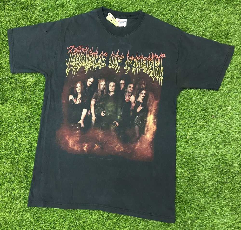 Band Tees × Vintage Vintage Cradle Of Filth 90s B… - image 3