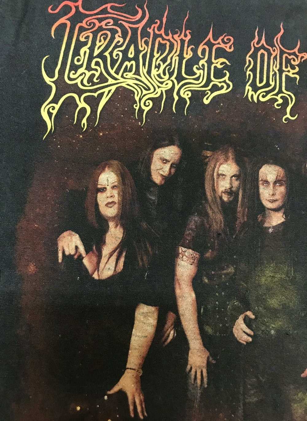 Band Tees × Vintage Vintage Cradle Of Filth 90s B… - image 8