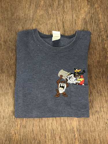 Disney × Vintage ‘00 Looney Tunes Embroidered tshi