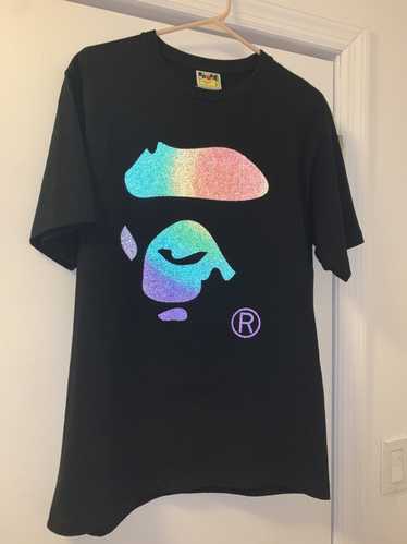 Bape Bape 3D rainbow ape shirt