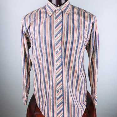 Ted Baker Ted Baker Striped Button Front Shirt 16… - image 1