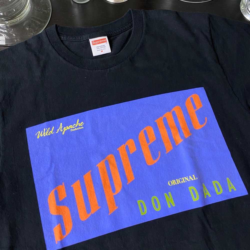 Supreme on sale tee black