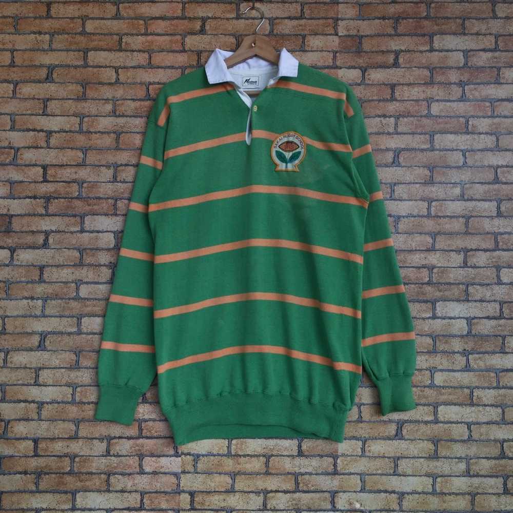 Japanese Brand × Vintage Sakai Rugby school sweat… - image 1